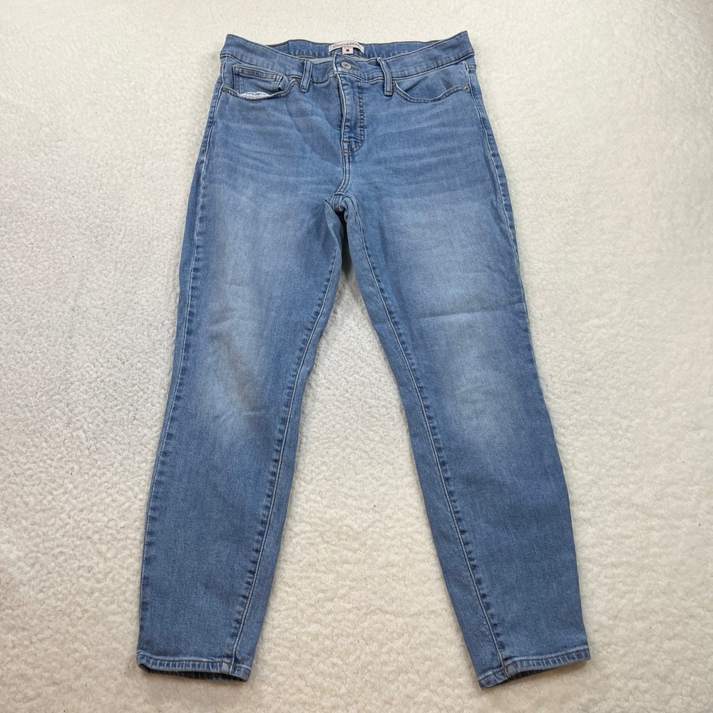 Lucky Brand Jeans Womens 14/32 Blue Ava Mid Rise Skinny‎ Stretch 7WP11299 Denim